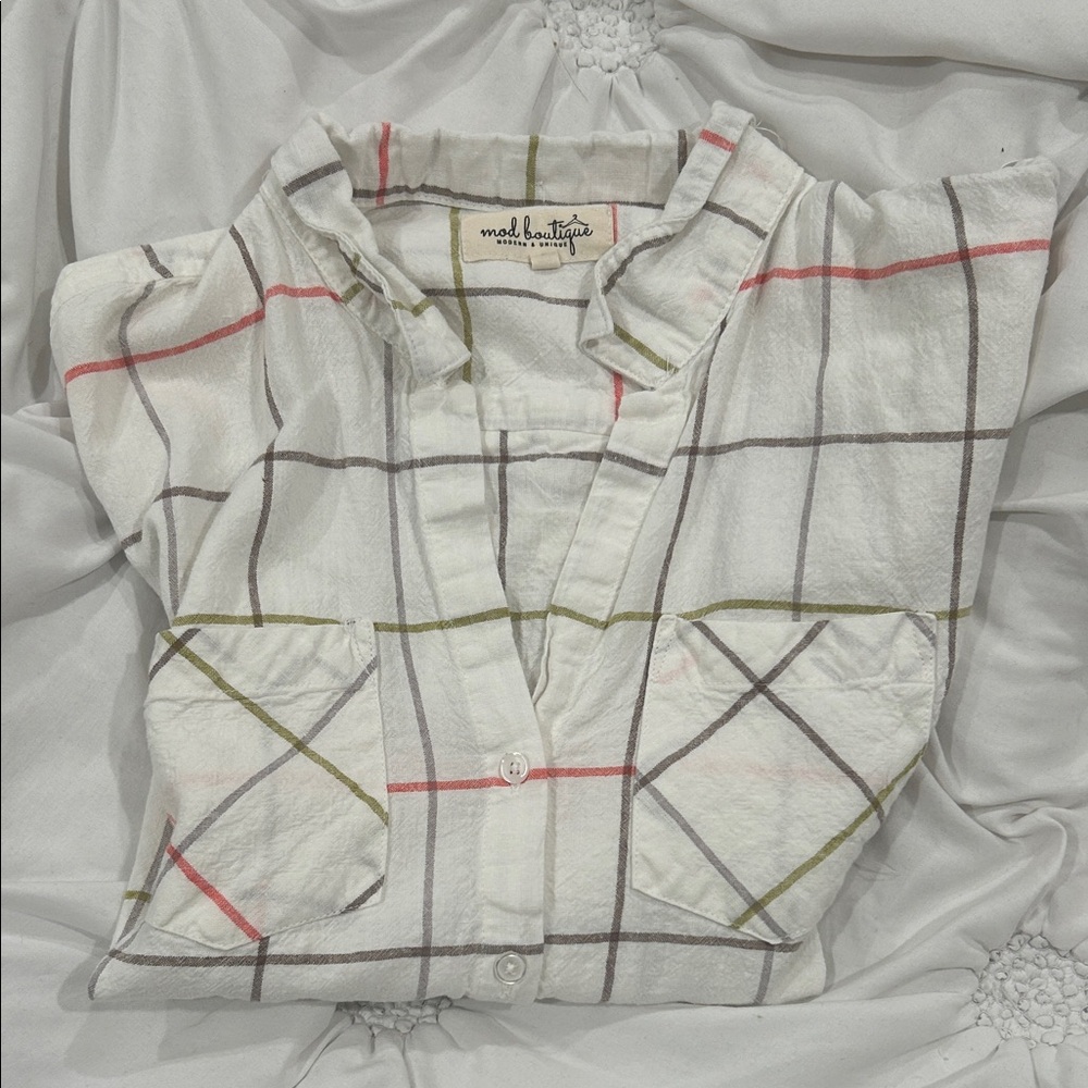 Multicolor Plaid Shirt